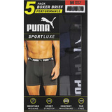 5 Pack Boxer Puma Deportivo Talla M, Americano Original