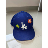 Gorra New Era La Dodgers Azul Con Flores