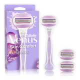 Gillette Venus Breeze, Rastrillo Para Mujer, 1 Mango + 3