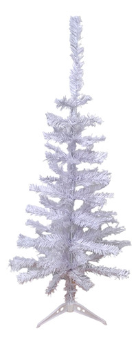 Árvore De Natal Branca 120cm Pinheiro Natalino 100 Galhos