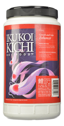 Iku Koi Kichi Alimento De Pescado Koi Potenciador De Color, 