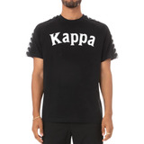 Kappa Remera - Banda Balima - Negro