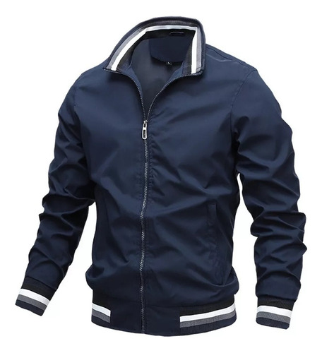 Chaqueta Informal De Abrigo Cálido A La Moda Para Hombre