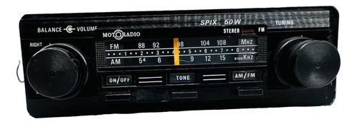 Radio Motoradio Spix 50w  Fusca Opala Chevette Sem Teste 