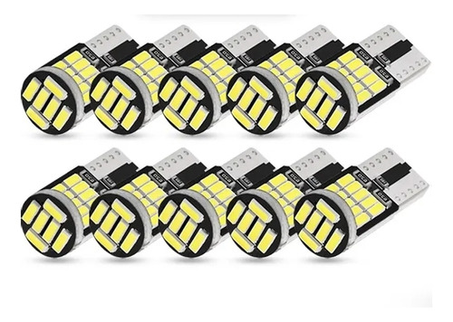 5 Pzas Foco Led Pellizco T10