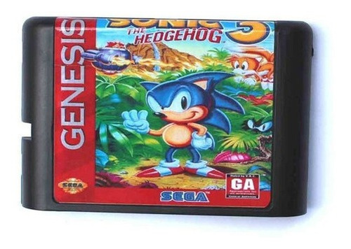 Jogo De Mega Drive, Sonic 3, Sega