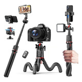 Trípode Flexible Para Teléfono Selfie Stick  Mini Cámara Tr