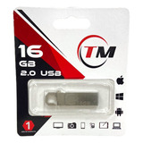 Memoria Usb 16 Gb Vel. Escritura De 2.0 14 Mb S De Lectura