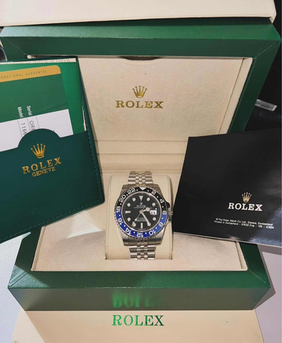 Reloj De Lujo Rolex Gmt Máster Ii