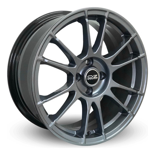 Rodas Racing Aro 15x6 Gol Saveiro Up (jogo)+bicos S251 Cor Cinza Ce