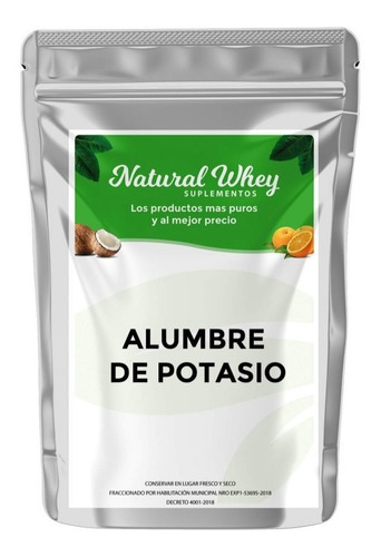 Alumbre De Potasio 1 Kilo