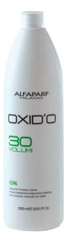 Ox Água Oxigenada Alfaparf 1l Oxid'o Para Tintura Evolution Tom 30 Vol.