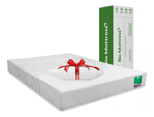 Colchon Memory Foam Matrimonial En Caja Royale + Almohada