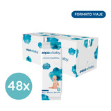 Caja 48 Toallas Húmedas Aqua Baby 30 Uni Aquababy On The Go