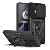 Capinha Para Moto G53  Com Anel E Proteção Impacto Camera