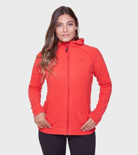 Campera Montagne De Mujer De Micropolar Con Capucha Aradia