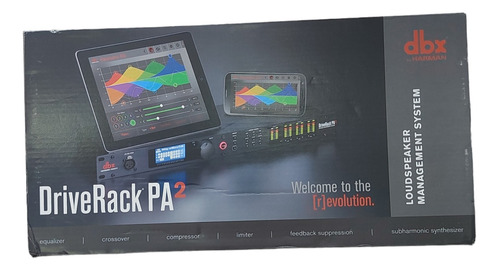 Procesador De Audio Dbx Driverack Pa2