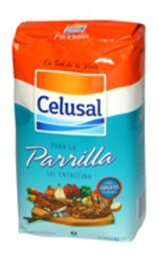 Sal Entrefina Parrillera Celusal 1kg Ideal Para Parrilla