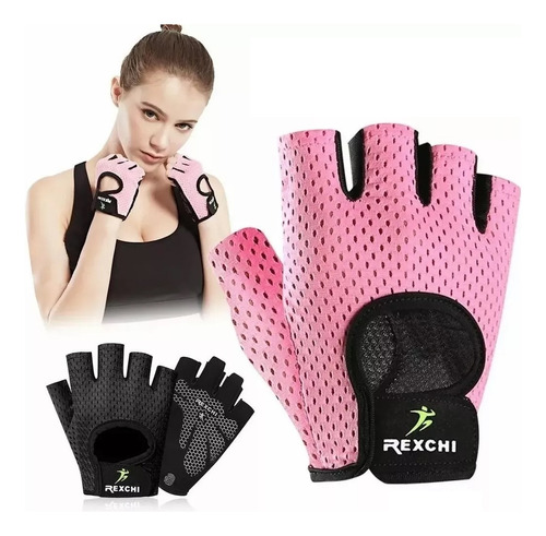 Guantes Gym Tacticos Crossfit Fitness Gimnasio Mujer Hombre