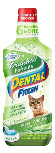 Dental Fresh® Aditivo Para El Agua Y Enjuague Bucal Gatos