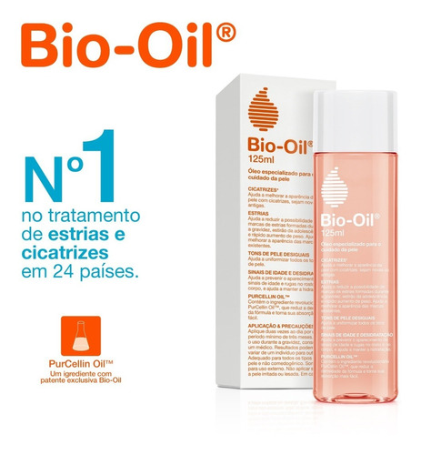 Bio-oil Óleo Restaurador Antiestrias Antissinais 125ml