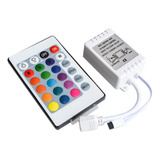 Controladora Tira Rgb 24 Teclas Control Remoto Mayorled