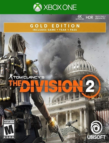 Tom Clancys The Division 2 Gold - Xbox One (25 Dígitos)
