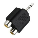 Kit Atacado 05 Adaptador Conector P2 2 Rca Femea Le-5508