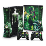 Skin Para Xbox 360 Slim Adesivo - Modelo 207