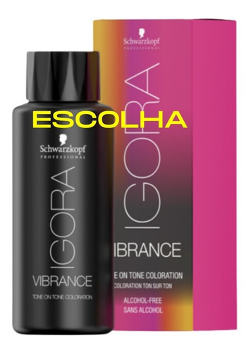 Tónico Profesional Igora Vibrance Schwarzkopf, 60 Ml, Tom 0-22