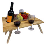 Mesa De Picnic Plegable Al Aire Libre Con 4 Los 34x30x16cm