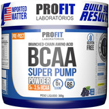 Bcaa Em Pó Drink 6:1:1 - 300g Super Pump - Profit Labs Sabor Uva