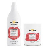 Yellow Color Care Cuidado Color Shampoo 1500ml+ Mask 1000ml