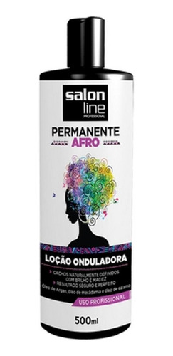 Salon Line Loção Onduladora Permanente Afro  500ml