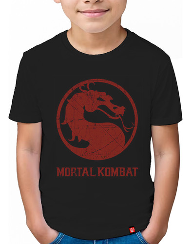 Camiseta Infantil Mortal Kombat