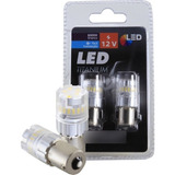 Par Lampada Titanium Super Led Shocklight Branca 23 Smd 1p