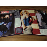 (q334) Madonna * Clippings Revista 3 Pgs * 2000