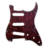 Pickguard Cool Parts Pst06sss Fender Strato 3 Simples 3 Capa