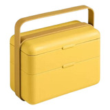 Lunchera Hermetica Contenedor Bauletto Lunchbox M Amarillo