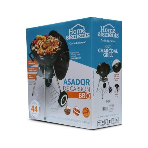 Asador Bbq A Carbon Home Elements Garantia