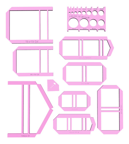 Pack 10 Archivos Stl Encuadernacion Binding Book (leer Bien)