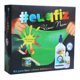 #euqfiz Slime Kit 1 Neon Slime - I9 Brinquedos