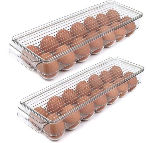 Caja De Almacenamiento Para Huevos 18 Compartimentos