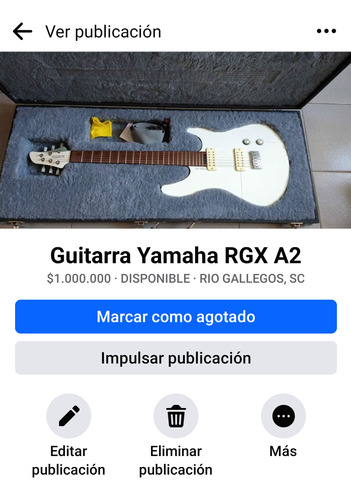 Guitarra Electrica Yamaha 