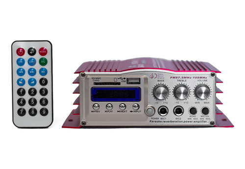 Mini Modulo Amplificador Karaoke Mp3 Fm 400w Promo Oferta