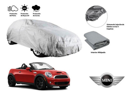 Funda Cubreauto Afelpada Mini Cooper Convertible 2018