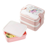 Contenedor Lonchera Box Lunch Unicornio Kawaii Niños 1500ml