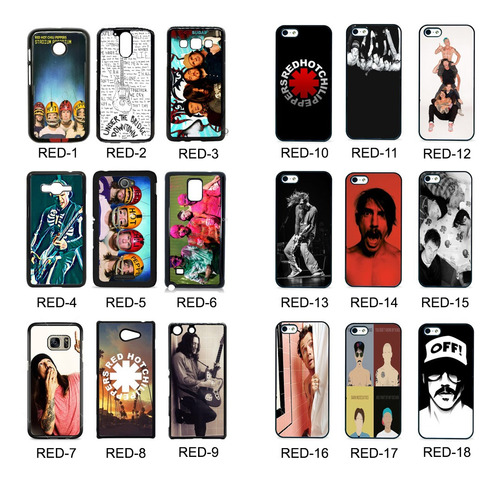 Funda Red Hot Chili Peppers Compatible Con Samsung Case Tpu