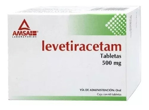 Levetiracetam 60 Tabletas 500mg