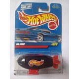 Hot Wheels Diecast Toy Car Blimp Negro Vintage Dirigible